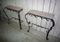 French Iron Consoles, Set of 2 3