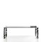 Minimalist Aluminium Extendable Long Black White Metaverso Dining Table by Laab Milano, Image 3