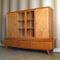 Vintage Buffet with Glass Cabinet, 1950s 13