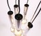 Lampe Cascading en Chrome et Verre par Motoko Ishii pour Staff, 1970s 6