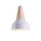 Eikon Basic White Pendant Lamp in Ash from Schneid Studio 1