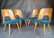 Vintage Czech Dining Chairs by Oswald Haerdtl for Tatra, 1950s, Set of 4, Image 6