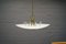 Large Mid-Century Brass Pendant, 1957 10