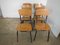 Vintage Side Chairs, 1950s, Set of 6 1