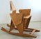 Chaise à Bascule Sculpturale Oiseau Origami 17