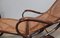 Antique Beech Lounge Chair by Thonet, 1900s, Image 5