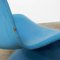 Blauer Stapeling Chair der 1. Auflage von Verner Panton für Herman Miller, 1965 4