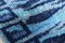 Alfombra sueca azul oscuro tejida a mano, Imagen 5