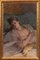 Gaetano de Martini, Ritratto di donna, XIX secolo, Olio su tela, Incorniciato, Immagine 1