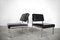 Minimalist German Chrome and Vinyl Modular Lounge Chairs from Brune, 1970s, Set of 3 4