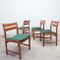 Vintage Danish Beech Dining Chairs by Kurt Østervig for KP Møbler, Set of 4, Image 1