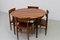 Danish Modern Rosewood Dining Room Set by Skovby, 1960s, Set of 7 3