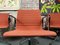EA 108 Stühle aus Aluminium in Hopsak Orange von Charles & Ray Eames für Vitra, 4 . Set 10