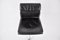 Chaise Soft Pad en Cuir Noir par Charles & Ray Eames pour Vitra, 1970s 6