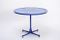 Mid-Century Italian Blue Dining Table with Enameled Copper Top, 1950s 9