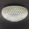 Large Crystal Glass Ceiling or Wall Light Sconce by Limburg, 1960s, Image 12