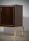 Italienisches Macassar & Messing Sideboard, 1930er 9