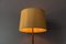 Vintage Austrian Leather Covered Brass Telescope Floor Lamp by J.T. Kalmar 7