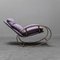 Rocking Chair & Ottomane Vintage en Métal par Guido Faleschini, 1970s, Set de 2 16