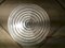 Small Round Minimalist Clear Glass Ceiling Flush Mount Bathroom Lamp, 1990s, Image 5