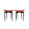 Set of Mid-Century Lutrario Stools by Carlo Mollino, Italy, 1959, Image 1