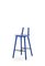 Blauer Naïve Semi Bar Chair von etc.etc. für Emko 2