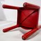 Model 4875 Chair in Glossy Red by Carlo Bartoli for Kartell, 1980s 5