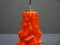 Lámpara colgante Pop Art de vidrio de Peill & Putzler, años 70, Imagen 7