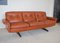Vintage Danish Sofa Set in Cognac Leather by Skipper, Set of 2 8