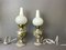 Handbemalte portugiesische Tischlampen aus Porzellan von Alcobaça Porcelain Factory, 2er Set 4