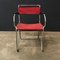 Diagonaler Stuhl aus Seil & roter Leinwand von Willem Hendrik Gispen für Gispen, 1930er 5