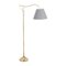 Lampadaire Ajustable en Laiton, France, 1960s 3