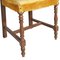 Vintage Renaissance Style Italian Walnut Dining Chairs, 1930s, Set of 6, Image 10