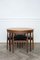 Roulette Extending Dining Table & Four Chairs by Hans Olsen for Frem Rojle, 1950s, Image 1