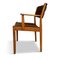 Mid-Century Danish Oak Arm Chair by Poul Volther for FDB MØbler, 1950s, Image 3