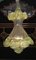 Lámpara de araña de cristal de Murano de Mazzega, años 60, Imagen 12