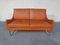 Leather Sofa on Skids, 1970s, Image 1