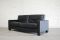 Vintage Swiss DS 17 Black Leather Sofa from de Sede 9