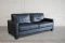 Vintage Swiss DS 17 Black Leather Sofa from de Sede 15