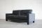 Vintage Swiss DS 17 Black Leather Sofa from de Sede 21