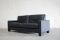 Vintage Swiss DS 17 Black Leather Sofa from de Sede 23