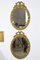 Antique Ribbon Shaped Gilded Mirrors, Set of 2 5