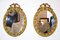 Antique Ribbon Shaped Gilded Mirrors, Set of 2 10
