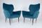 Italian Curved Armchairs, 1950s, Set of 2 1