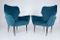 Italian Curved Armchairs, 1950s, Set of 2, Image 1