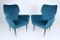 Italian Curved Armchairs, 1950s, Set of 2, Image 2