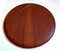 Mid-Century Round Teak Mirror by Campo e Graffi for Elam 5