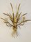 Vintage Italian Wheat Sheaf Wall Sconces, Set of 2, Image 4