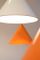 Orange Mid-Century Billard Hängelampe von Arne Jacobsen für Louis Poulsen 9