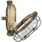 Vintage Industrial Cast Iron and Clear Glass Sconce from Industria Rotterdam 2